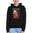 Ready To Crush Sixth Grade Soccer USA Flag Back To School Graphic Youth Hoodie