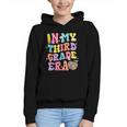 Retro Groovy In My Third Grade Era First Day Back To School Graphic Youth Hoodie Retro Groovy In My Third Grade Era First Day Back To School Graphic Youth Hoodie