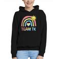Retro Team TK Back To School Transitional Kindergarten Graphic Youth Hoodie Retro Team TK Back To School Transitional Kindergarten Graphic Youth Hoodie