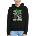 Rollin' Into 2nd Grade Monster Truck Back To School Boys Graphic Youth Hoodie Rollin' Into 2nd Grade Monster Truck Back To School Boys Graphic Youth Hoodie
