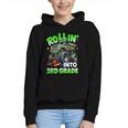 Rollin' Into 3rd Grade Monster Truck Back To School Boys Graphic Youth Hoodie