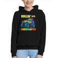 Rollin' Into Kindergarten Monster Car Back To School Boys Graphic Youth Hoodie Rollin' Into Kindergarten Monster Car Back To School Boys Graphic Youth Hoodie