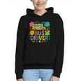 School Bus Driver Boho Floral Leopard Back To School Womens Graphic Youth Hoodie School Bus Driver Boho Floral Leopard Back To School Womens Graphic Youth Hoodie