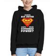 School Bus Driver Superhero Back To School Graphic Youth Hoodie School Bus Driver Superhero Back To School Graphic Youth Hoodie