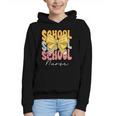 School Nurse Groovy Coquette Bow Cute Back To School Graphic Youth Hoodie