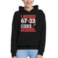 I Scored 6733 100th Days Of School Baseball Six Seven Meme Graphic Youth Hoodie I Scored 6733 100th Days Of School Baseball Six Seven Meme Graphic Youth Hoodie