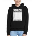 Senior 2026 Last First Day Senior Back To School Sign My Graphic Youth Hoodie