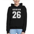Senior 26 Class Of 2026 Front Back Grad Back To School Graphic Youth Hoodie Senior 26 Class Of 2026 Front Back Grad Back To School Graphic Youth Hoodie