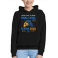 Senior Class Of 2026 Back To School Gamer Senior 2026 Graphic Youth Hoodie