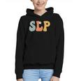 SLP Groovy Women Appreciation Day Hello Back To School Graphic Youth Hoodie