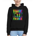 Straight Into 4th Grade Fourth Grade Back To School Graphic Youth Hoodie Straight Into 4th Grade Fourth Grade Back To School Graphic Youth Hoodie