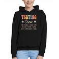 Testing Crew Appreciation Week Back To School Graphic Youth Hoodie Testing Crew Appreciation Week Back To School Graphic Youth Hoodie