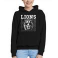 Vintage Lions School Spirit Fan Team Back To School Graphic Youth Hoodie Vintage Lions School Spirit Fan Team Back To School Graphic Youth Hoodie