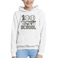 100 Days Of School Baseball Camo Boys School Teacher Graphic Youth Hoodie