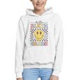 6th Grade Team Back To School Hello Sixth Grade Smile Face Graphic Youth Hoodie