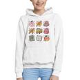 Back To School Coquette Bow First Day Of School Toddler Girl Graphic Youth Hoodie Back To School Coquette Bow First Day Of School Toddler Girl Graphic Youth Hoodie