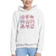 Back To School Coquette Bow Pencil School Students Girls Graphic Youth Hoodie Back To School Coquette Bow Pencil School Students Girls Graphic Youth Hoodie