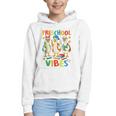Back To School Cute Goose Preschool Vibes Girls Boys Graphic Youth Hoodie Back To School Cute Goose Preschool Vibes Girls Boys Graphic Youth Hoodie