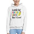 Back To School Kids Watch Out Kindergarten Here I Come Graphic Youth Hoodie Back To School Kids Watch Out Kindergarten Here I Come Graphic Youth Hoodie