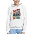 Back To School Pre-K Preschool Monster Truck First Day Boys Graphic Youth Hoodie