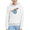 Back To School Seventh Grade Sloth Hanging Out In 7th Grade Performance Graphic Youth Hoodie