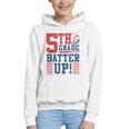Baseball Fifth Grade Back To School 5th Grade Batter Up Graphic Youth Hoodie Baseball Fifth Grade Back To School 5th Grade Batter Up Graphic Youth Hoodie
