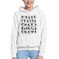 Biblical Alphabet Religious Christian Kids Back To School Graphic Youth Hoodie Biblical Alphabet Religious Christian Kids Back To School Graphic Youth Hoodie