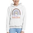 Blessed Principal Back To School Boho Rainbow Premium Tri-Blend Graphic Youth Hoodie Blessed Principal Back To School Boho Rainbow Premium Tri-Blend Graphic Youth Hoodie