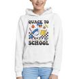 Boys Kid Back To School Goose Quackers Quack To School Graphic Youth Hoodie Boys Kid Back To School Goose Quackers Quack To School Graphic Youth Hoodie