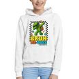 Bruh We Back Kindergarten Back To School Gamer Dabbing Boy Graphic Youth Hoodie