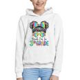 Bruh I'm In Third 3rd Grade Tie Dye Girl Back To School Tee Graphic Youth Hoodie