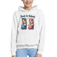 Corgi Dog Student To School Happy Back To School Graphic Youth Hoodie