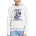Crush Kindergarten Girls Back To School Unicorn First Day Graphic Youth Hoodie