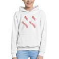 Distressed Baseball Number 44 Jersey Uniform Player Fan Graphic Youth Hoodie