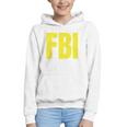 FBI Frequent Bathroom Inspector Back To School Graphic Youth Hoodie FBI Frequent Bathroom Inspector Back To School Graphic Youth Hoodie