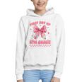 First Day Of 6th Grade Coquette Back To School Girls Kids Graphic Youth Hoodie
