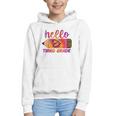 Hello Third Grade Back To School Pencil Tie Dye 3rd Grade Performance Graphic Youth Hoodie Hello Third Grade Back To School Pencil Tie Dye 3rd Grade Performance Graphic Youth Hoodie