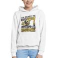 I'm Ready To Dig Kindergarten Back To School Excavator Graphic Youth Hoodie I'm Ready To Dig Kindergarten Back To School Excavator Graphic Youth Hoodie