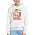I Just Hit 100 Days Of School Baseball Lovers Fans Boys Kids Graphic Youth Hoodie