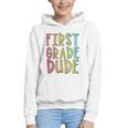 Kids First Day Of First Grade Dude 1st Grade Back To School Boys Graphic Youth Hoodie Kids First Day Of First Grade Dude 1st Grade Back To School Boys Graphic Youth Hoodie