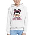 Little Miss 3rd Grade Messy Bun Back To School Graphic Youth Hoodie Little Miss 3rd Grade Messy Bun Back To School Graphic Youth Hoodie