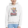 Take Meowt To The Ball Game Tee Slugger Cat Baseball Graphic Youth Hoodie