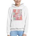 In My Middle School Era Cute Groovy First Day Back To School Graphic Youth Hoodie