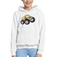 Monster Truck School Bus Yellow Back To School Kids Toddler Graphic Youth Hoodie Monster Truck School Bus Yellow Back To School Kids Toddler Graphic Youth Hoodie