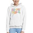Oh Hey Pre-K Groovy Retro First Day Back To School Graphic Youth Hoodie Oh Hey Pre-K Groovy Retro First Day Back To School Graphic Youth Hoodie