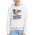 Pat's Pocket Pancakes Flag Baseball On Pancake Graphic Youth Hoodie