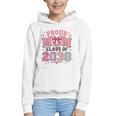 Proud Mom Class Of 2038 Retro Kindergarten Back To School Graphic Youth Hoodie Proud Mom Class Of 2038 Retro Kindergarten Back To School Graphic Youth Hoodie