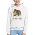 Roaring Into Second Grade T-Rex Back To School 2nd Grade Premium Tri-Blend Graphic Youth Hoodie Roaring Into Second Grade T-Rex Back To School 2nd Grade Premium Tri-Blend Graphic Youth Hoodie