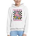 Rolling Into Kindergarten Roller Skating Girl Back To School Graphic Youth Hoodie Rolling Into Kindergarten Roller Skating Girl Back To School Graphic Youth Hoodie
