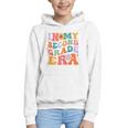 In My Second Grade Era Back To School Retro Groovy 2nd Grade Graphic Youth Hoodie In My Second Grade Era Back To School Retro Groovy 2nd Grade Graphic Youth Hoodie